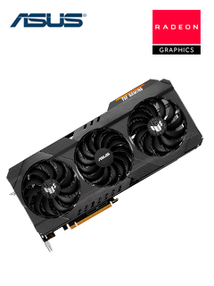 TARJETA DE VIDEO ASUS RX 6800 XT 16GB GDDR6 RADEON TUF GAMING 256BITS (90YV0FL1-MTAM00)