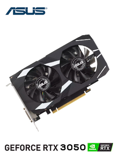 VGA 6G AS RTX3050 DUAL OC GDR6