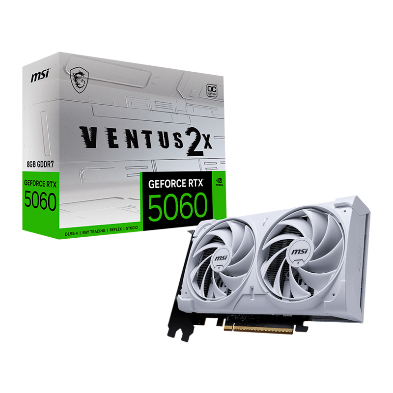 VGA 8G MS RTX5060 V2X WHITE