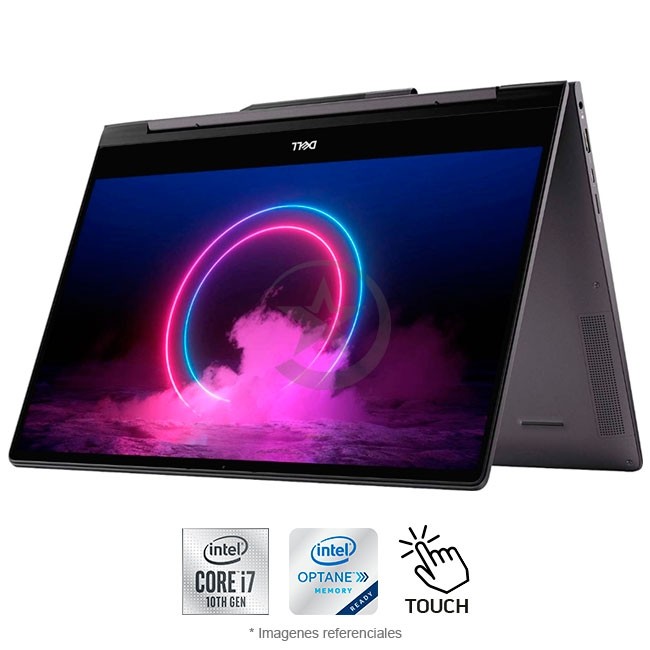 Laptop Convertible 2 en 1 Dell Inspiron 15 7591 Intel Core i7-10510U 1.8GHz, RAM 12GB + Optane 32GB, Sólido SSD 512GB PCIe, LED 15.6" Full HD Táctil, Windows 10 Home