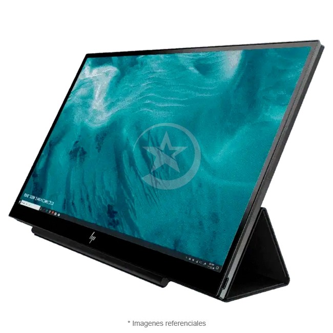 Monitor HP EliteDisplay S14 de 14" Portatil, Full HD (1920x1080), LED, Panel IPS, USB-C, Antireflectante