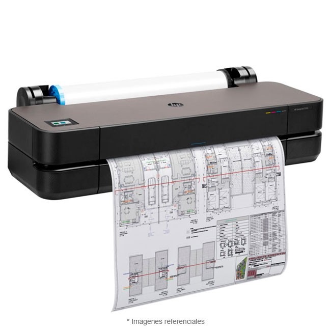 Plotter HP Desingjet T250 de 24 pulgadas , Wi-Fi, USB, Calidad hasta 2400 x 1200 dpi, Velocidad de hasta 35s A1/D 4 Colores