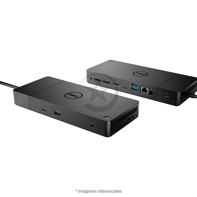 Docking Station Dell WD19S con adaptador de CA de 130W/180W, USB Tipo C, HDMI, DisplayPort, Ethernet, etc