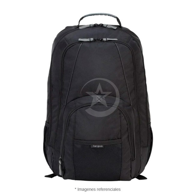 Mochila Targus Groove 17" Negra con multiples bolsillos (CVR617LP)