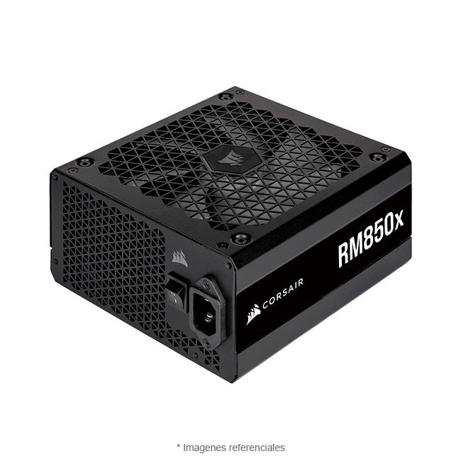 Fuente-poder Corsair RM850x, 850W, 80 Plus Gold Certified, formato ATX, negro