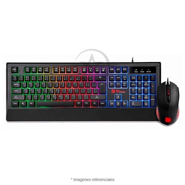 Kit Thermaltake Teclado y Mouse Challenger Gaming (CM-CHC-WLXXPL-SP)