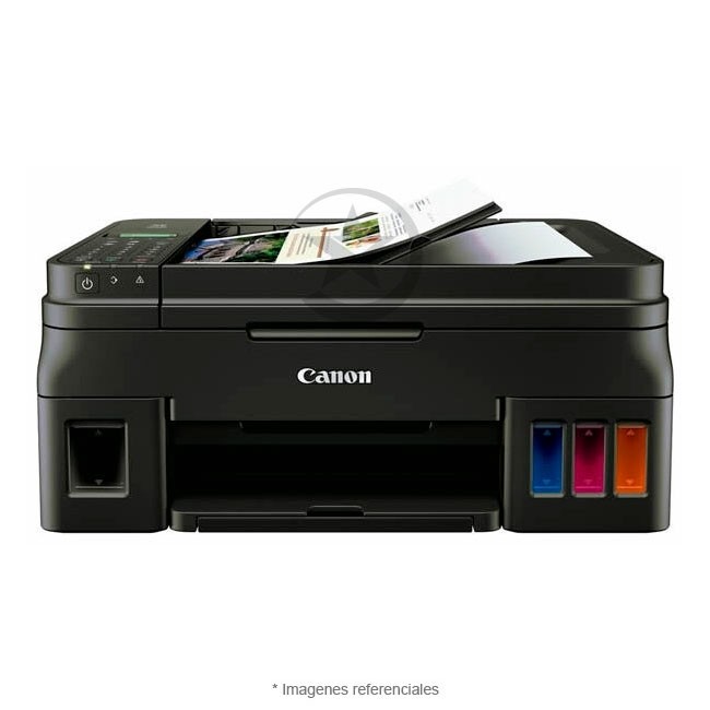 Impresora Canon Multifuncional PIXMA G4110, ADF, WiFi, USB, A4, LCD 2 lineas, alta productividad y rendimiento.