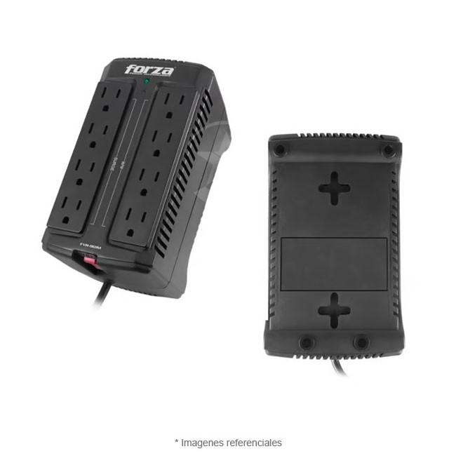 Estabilizador Forza FVR-902 900va/450w, 8 salidas