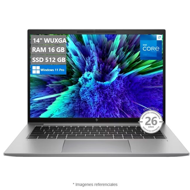 Laptop Workstation HP ZBook Firefly G10 14", Core i7-1360P Hasta 5.0 GHz, RAM 16GB, SSD 512GB, LED 14" WUXGA, Windows 11 Pro
