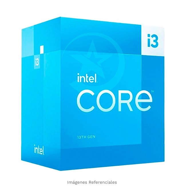 Procesador Intel Core i3-13100F de 3.4 GHz a 4.5 GHz, 12MB Cache, LGA1700, (4 Núcleos) Treceava Generación - OEM