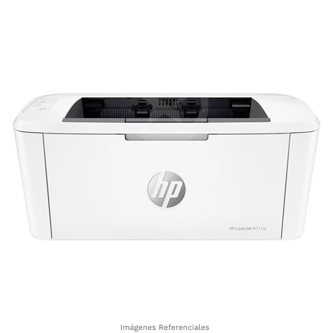 Impresora HP LaserJet M111w 7MD68A Láser monocromática, Conectividad USB 2.0 y Wi-Fi, Formato A4, hasta 600 dpi