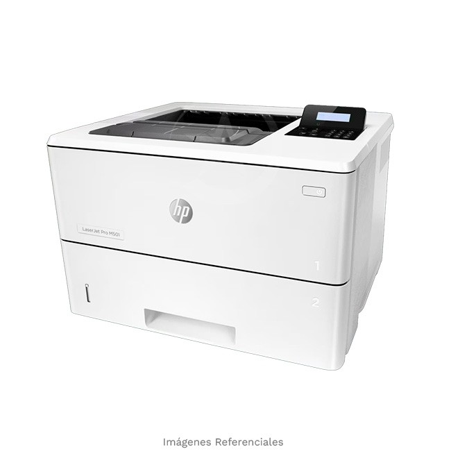 Impresora HP Monocromática LaserJet Pro M501dn, 45 ppm, USB, LAN, Dúplex, A4