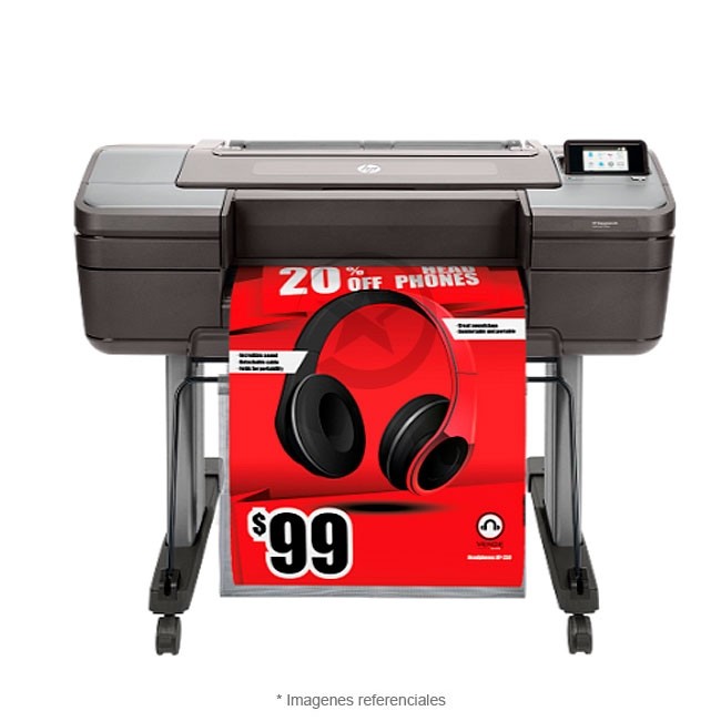 Plotter HP Desingjet Z6 de 24", Fast Ethernet, Calidad hasta 2400 x 1200dpi, Ancho de soporte, máximo 61 cm