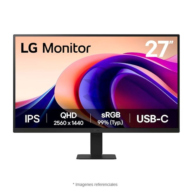 Monitor LG 27U631A-B, 27" QHD 2K (2560x1440), IPS,100 Hz, HDMI, HDR10, HDR, USB-C