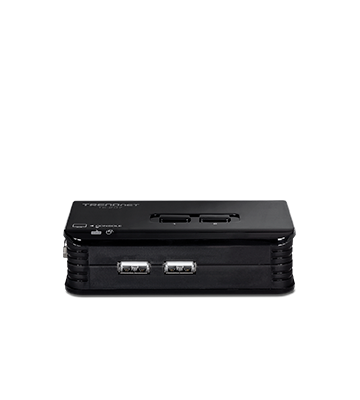 Switch KVM TRENDnet de escritorio 2 puertos VGA/USB | TK-207K