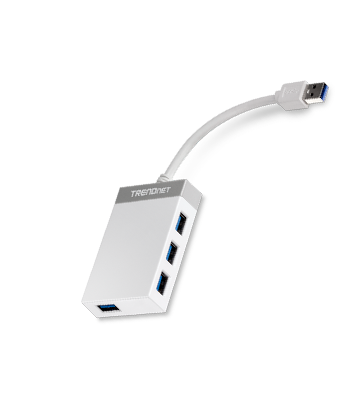Adaptador Hub TRENDnet de USB-A 3.0 a USB-A de 4 puertos | TU3-H4E