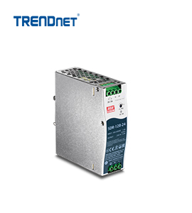 Fuente de alimentación industrial TRENDnet DIN-rail salida de 120W | TI-S12048