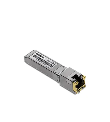 Transceiver TRENDnet de cobre SFP+ 10000BASE-T RJ-45 | TEG-10GBRJ