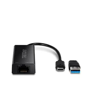 Adaptador de red TRENDnet USB-C 3.1 a RJ45 Gigabit 2.5 | TUC-ET2G