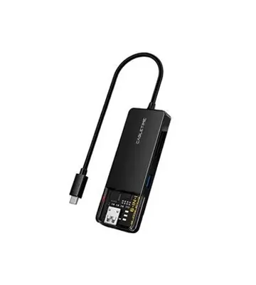 Adaptador Hub de USB-C a HDMI, USB-A, SD, TF, PD - CABLETIME | CB04B