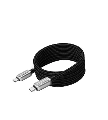 Cable USB-C magnético 240W de 1M (Negro)- CABLETIME | CU08H