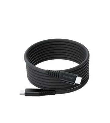 Cable USB-C magnético de 240W Negro de 1.80M - CHOETECH | XCC-1051-BK