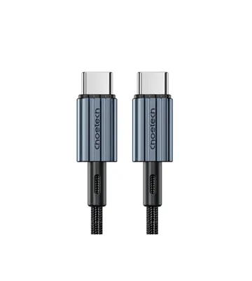 Cable USB-C de 60W Negro de 2M - CHOETECH | XCC-1015-BK