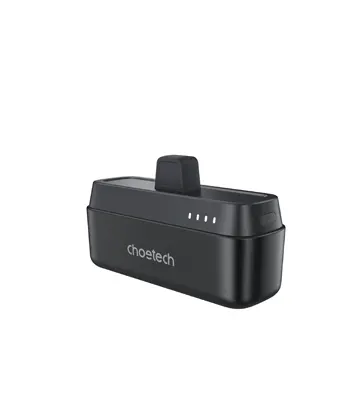 Power Bank Mini de 5000 mAh, 20W PD con conector USB-C, color Negro - CHOETECH | B740-CCBK