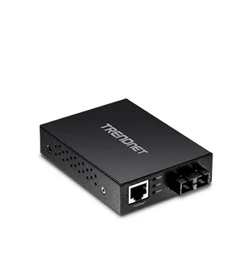 Convertidor de fibra optica TRENDnet SC 1000Base-T a 1000Base-SX multimodo a ethernet- 550M | TFC-GMSC