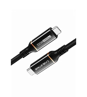 Cable USB-C 240W 8K USB4 2M - CABLETIME | CU40L