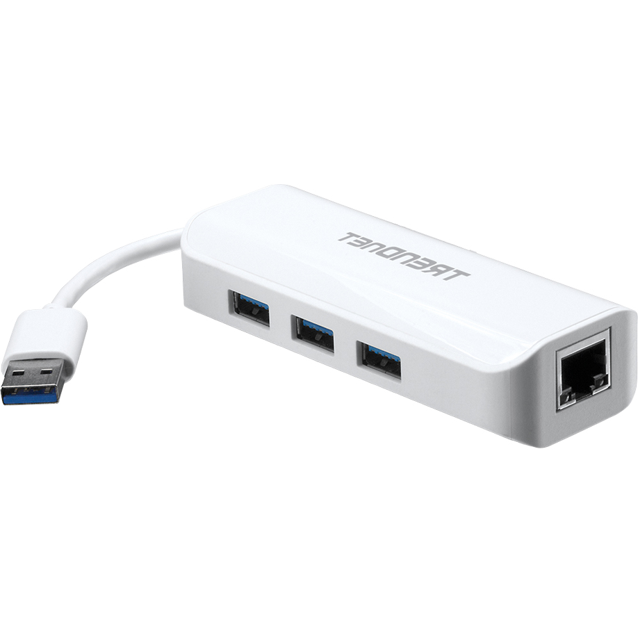 Adaptador USB 3.0 a Ethernet + Hub USB. TU3-ETGH3