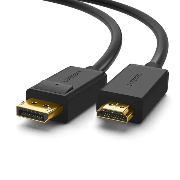 DP101 - CABLE DP MACHO a HDMI MACHO - 3 MTS - NEGRO UGREEN - CO010074