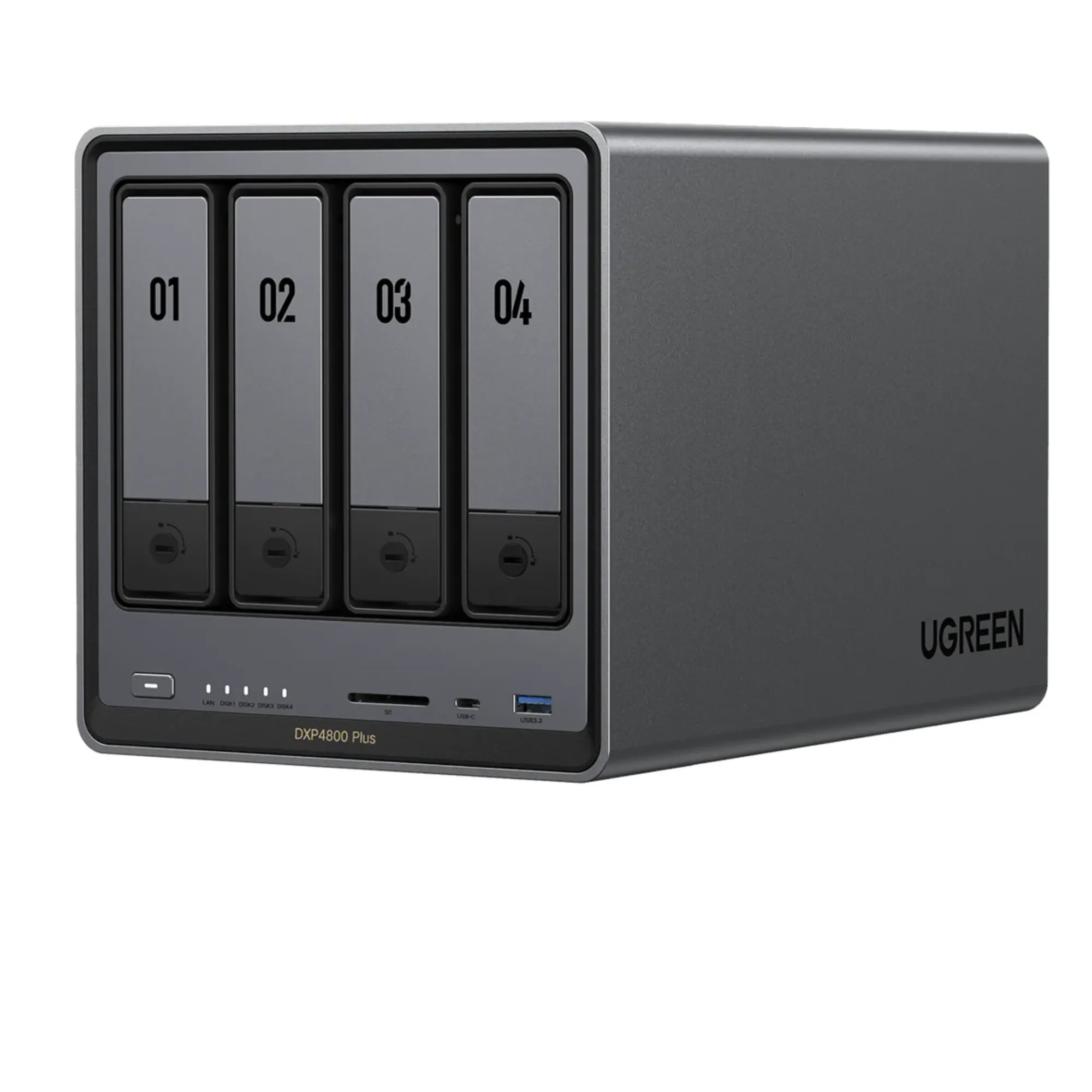 DXP4800 PLUS - ALMACENAMIENTO RED NAS - NO INCLUYE DISCO UGREEN - CO010088