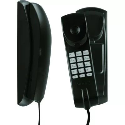 TC20 NEGRO - TELEFONO ALÁMBRICO BÁSICO, CONSUMO INTELBRAS - TE040035 - TELEFONIA ANALOGICA DIGITAL