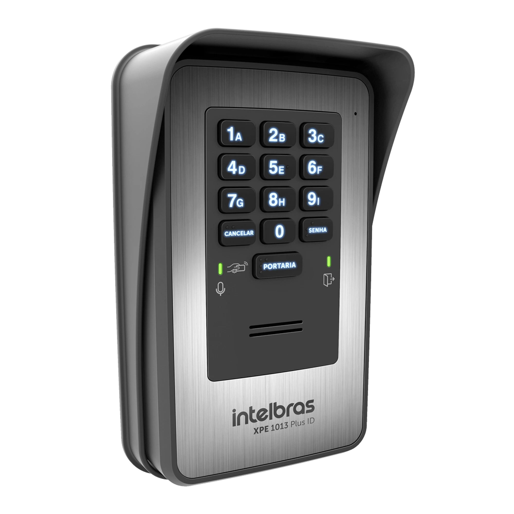 XPE 1013 PLUS ID - PORTERO ELECTRÓNICO, SOLUCION CONDOMINIAL CON LECTOR MIFARE 13.56MHZ INTELBRAS - CA080017 - INTERCOMUNICADORES