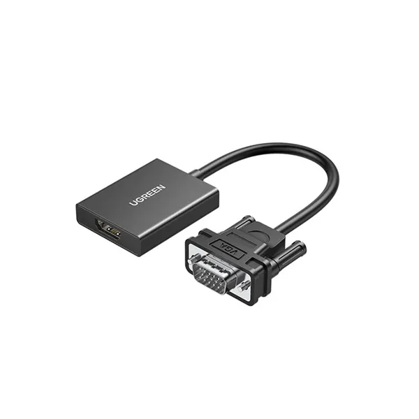 CM513 - CONVERTIDOR VGA MACHO A HDMI HEMBRA UGREEN - CO010062