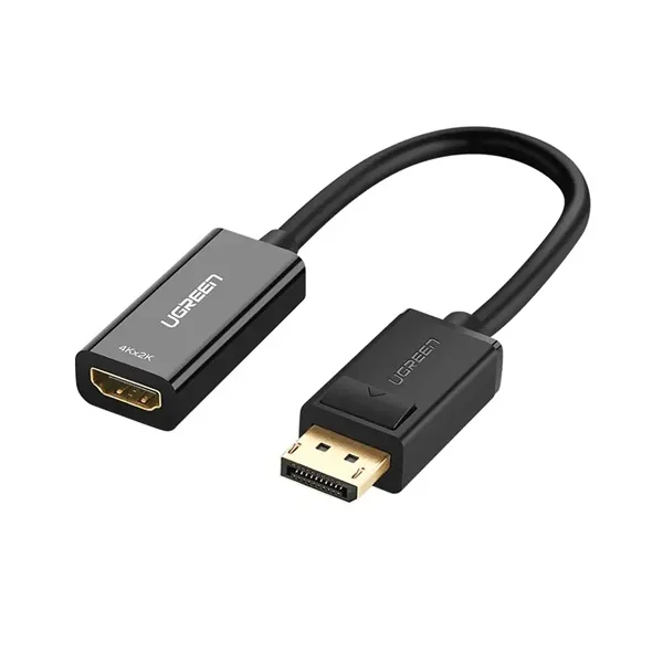 PROMO - MM137 - ADAPTADOR DISPLAYPORT MACHO A HDMI HEMBRA 4K - 2K 60HZ - 25 CM UGREEN - CO010075