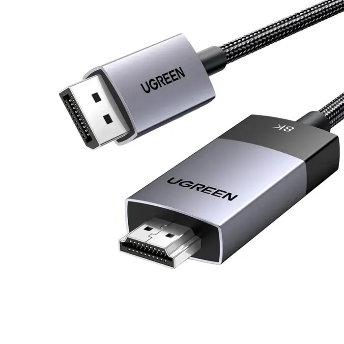 DP115 - CABLE DISPLAYPORT A HDMI 8K - 2 MTS UGREEN - CO010112