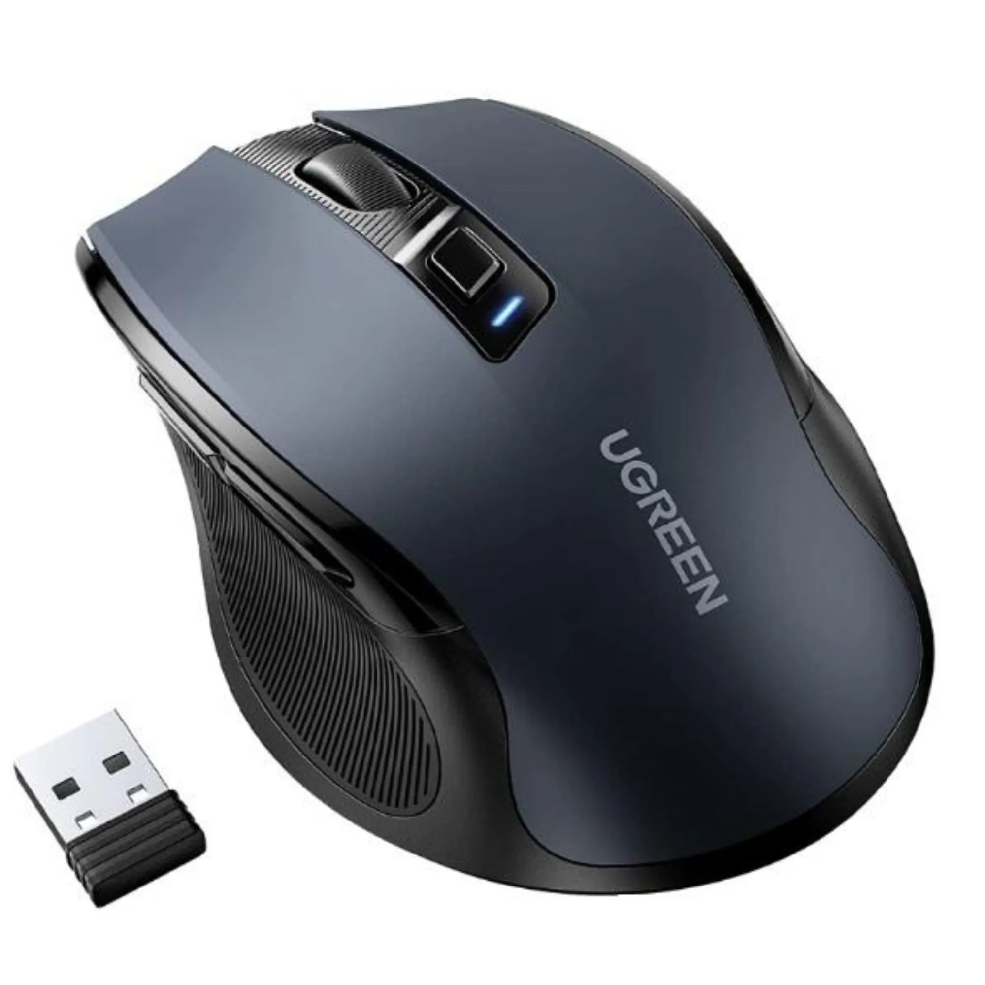 MU006 - MOUSE ERGONOMICO - INALAMBRICO NEGRO- 2.4 GHZ- 4000 DPI UGREEN - CO020040