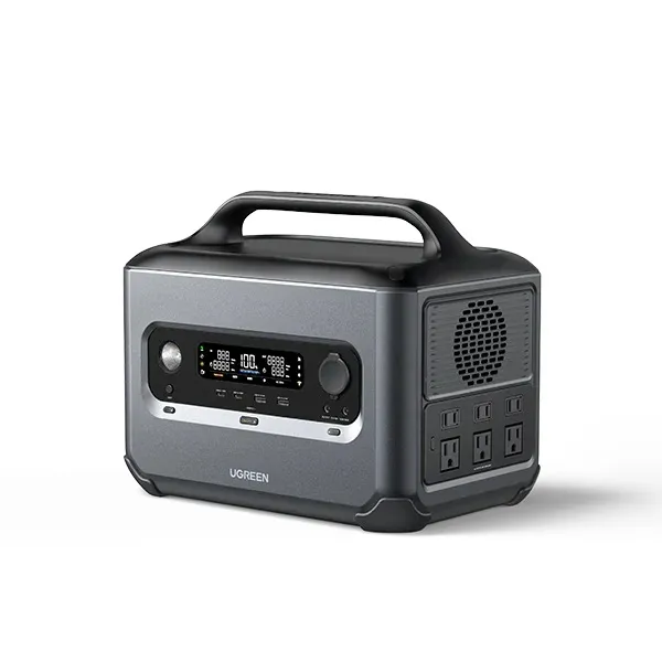 GS 600 - ESTACION DE ENERGIA PORTATIL POWER ROAM 600 - 600 WATTS UGREEN - EI050022 - ENERGIA, ILUMINACION Y SONIDO