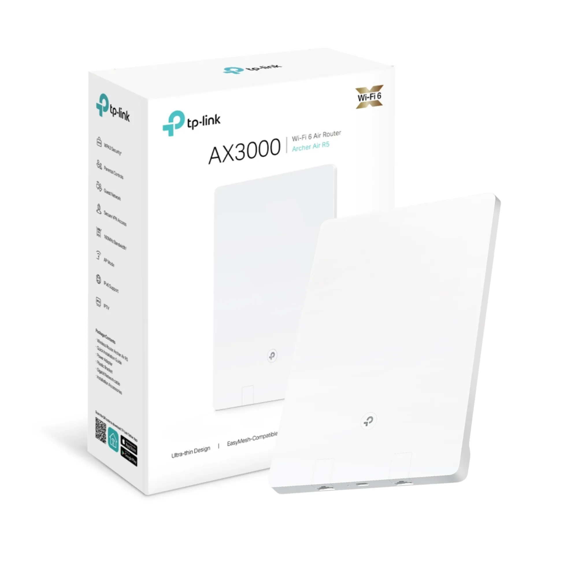 ARCHER AIR R5 TP-LINK Router WiFi6 dual band AX3000 - RE090270 - WIRELESS HOME & OFFICE
