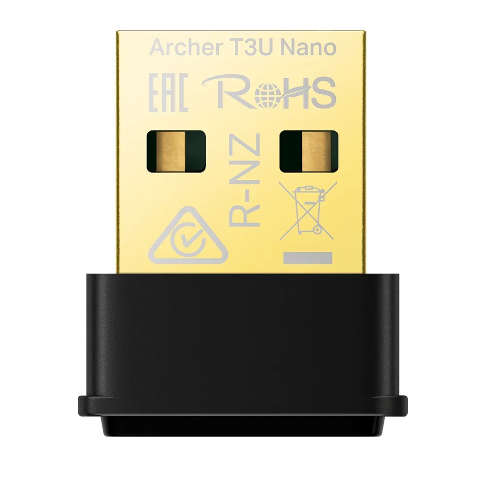ARCHER T3U NANO TP-Link Adaptador USB Wi-Fi 5/AC1300 Doble Banda - RE090137