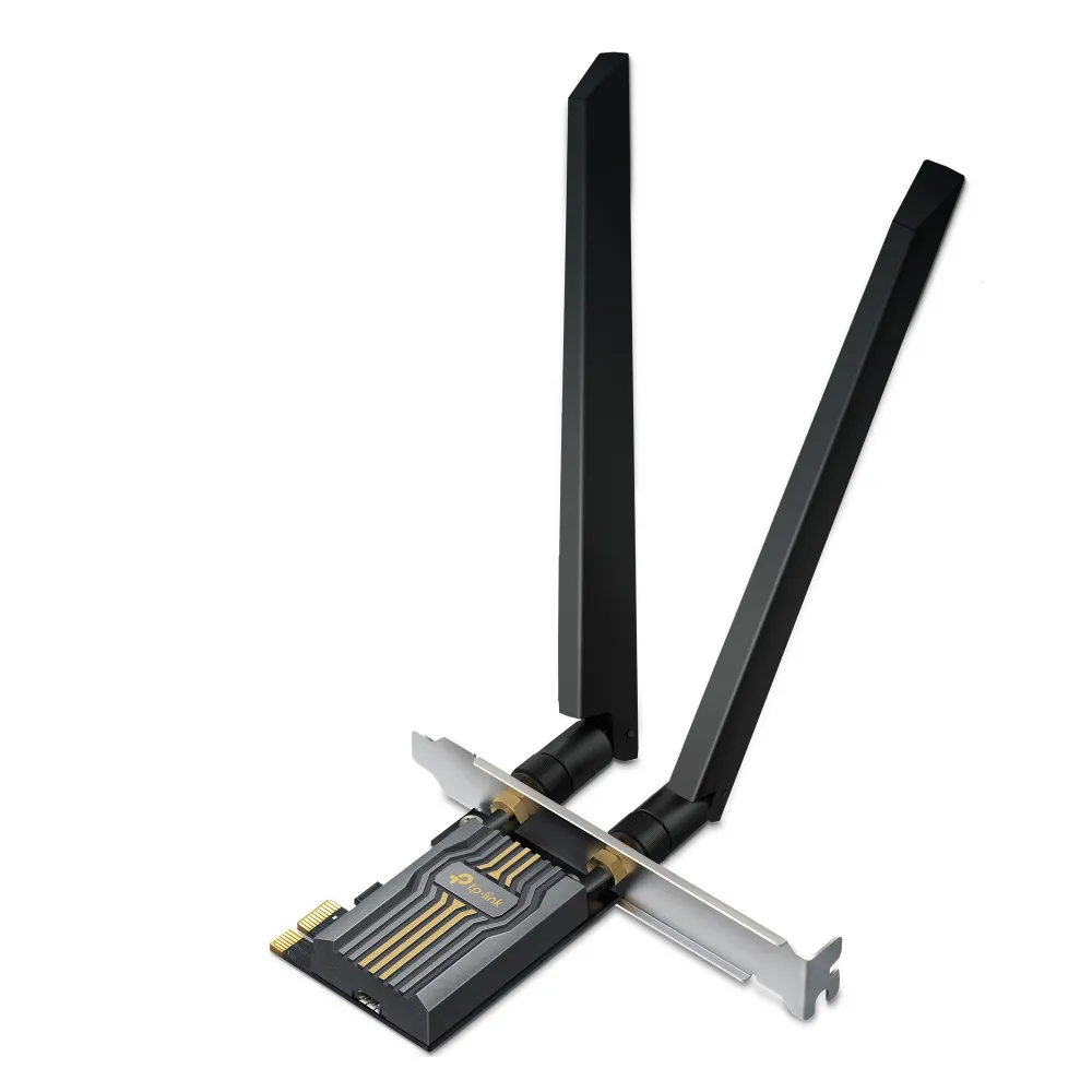 ARCHER TBE400E Adaptador PCIe TP-LINK WiFi 7 BE6500 tribanda (6GHz/5GHz/2.4GHz) - RE090221 - WIRELESS HOME & OFFICE