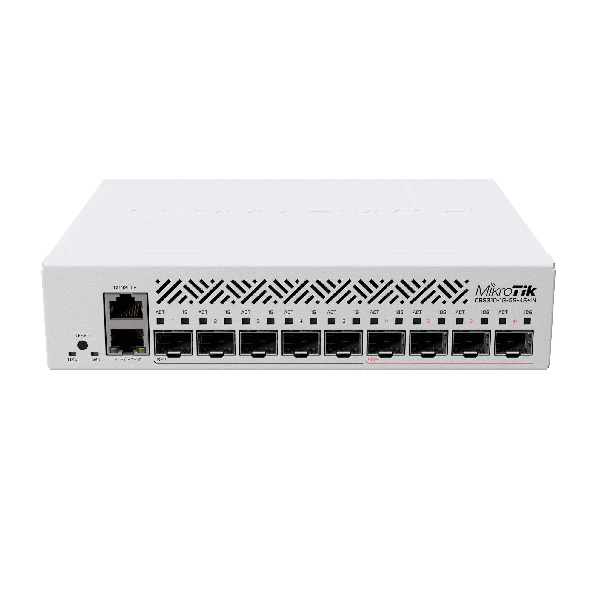 CRS310-1G-5S-4S+IN - SWITCH GIGABIT ADMINISTRABLE MIKROTIK - RE070127