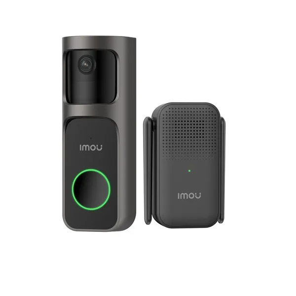 KIT DOORBELL 2S - TIMBRE + EXTENSOR WIFI - 3MP IMOU - CA080031 - INTERCOMUNICADORES