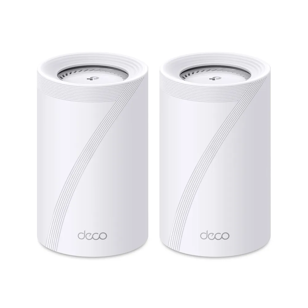Deco BE77(2-Pack) TP-LINK Sistema Mesh WiFi7 tri band BE17000 - RE090261 - WIRELESS HOME & OFFICE