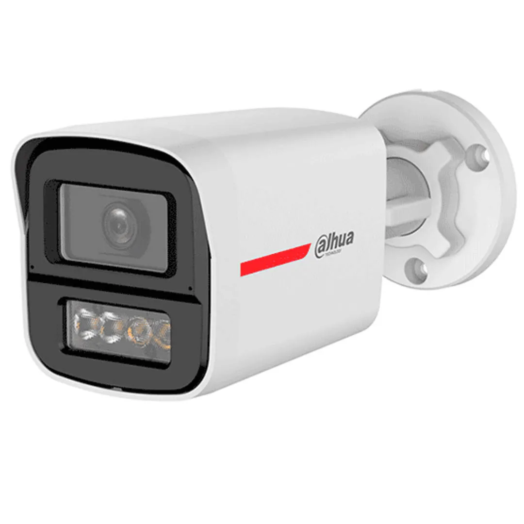 CAMARA HDCVI 2MP WIZCOLOR, 130 DB WDR, SMART DUAL LIGHT, MIC DUAL, IP67 DAHUA - CC030422 - CAMARAS & DVR HDCVI