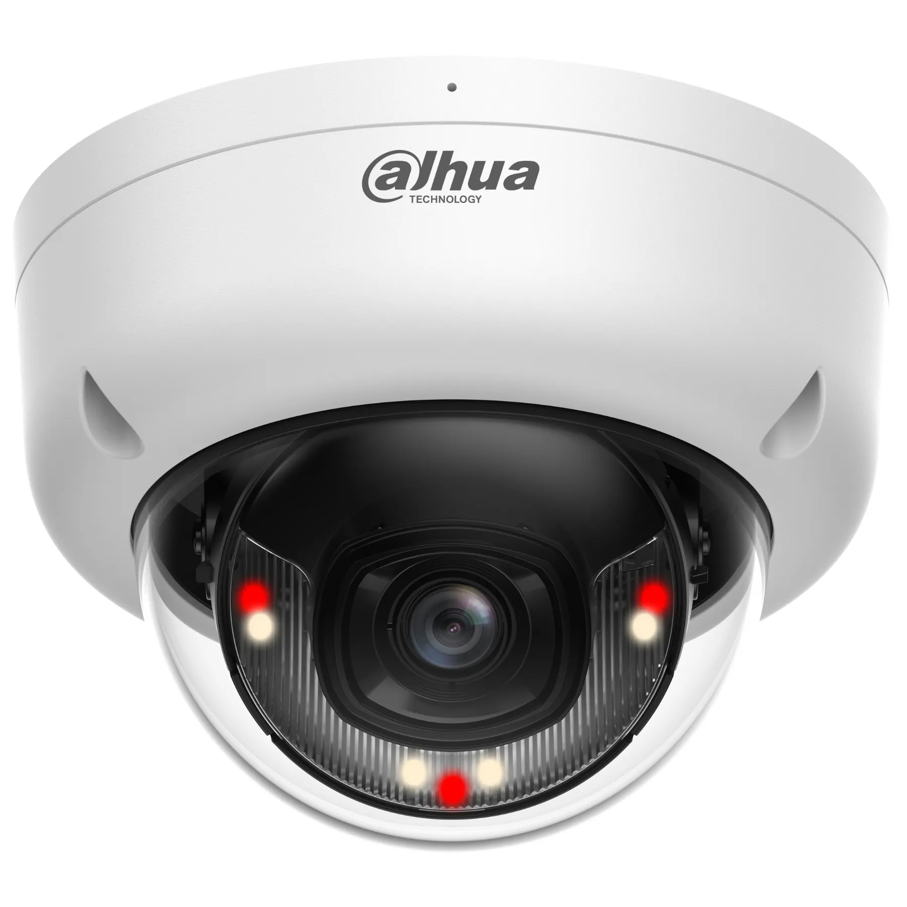 CAMARA IP DOMO 4MP SMART DUAL LIGHT, MIC, IK08, IP67, POE DAHUA - CC040692 - CAMARAS IP & NVR