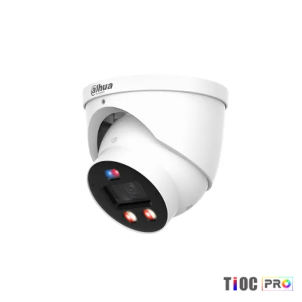 CAMARA IP EYEBALL 4MP TIOC PRO WIZCOLOR, IR 30M + LUZ CALIDA 30M DAHUA - CC040584 - CAMARAS IP & NVR