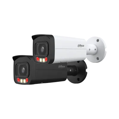 CAMARA IP BULLET 8MP WIZSENSE SMART DUAL LIGHT, IR 60M + LUZ CALIDA 50M, MIC, IP67, POE DAHUA - CC040659 - CAMARAS IP & NVR